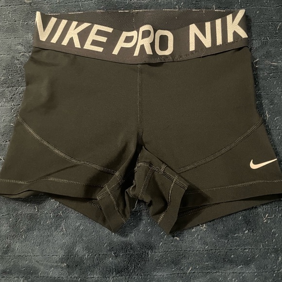 Nike Pants - Nike Pro black compression shorts Small